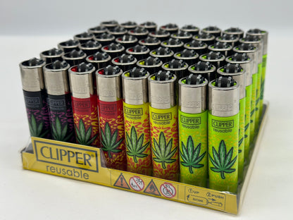 1 X Clipper Reusable Lighter. Designs selected randomly