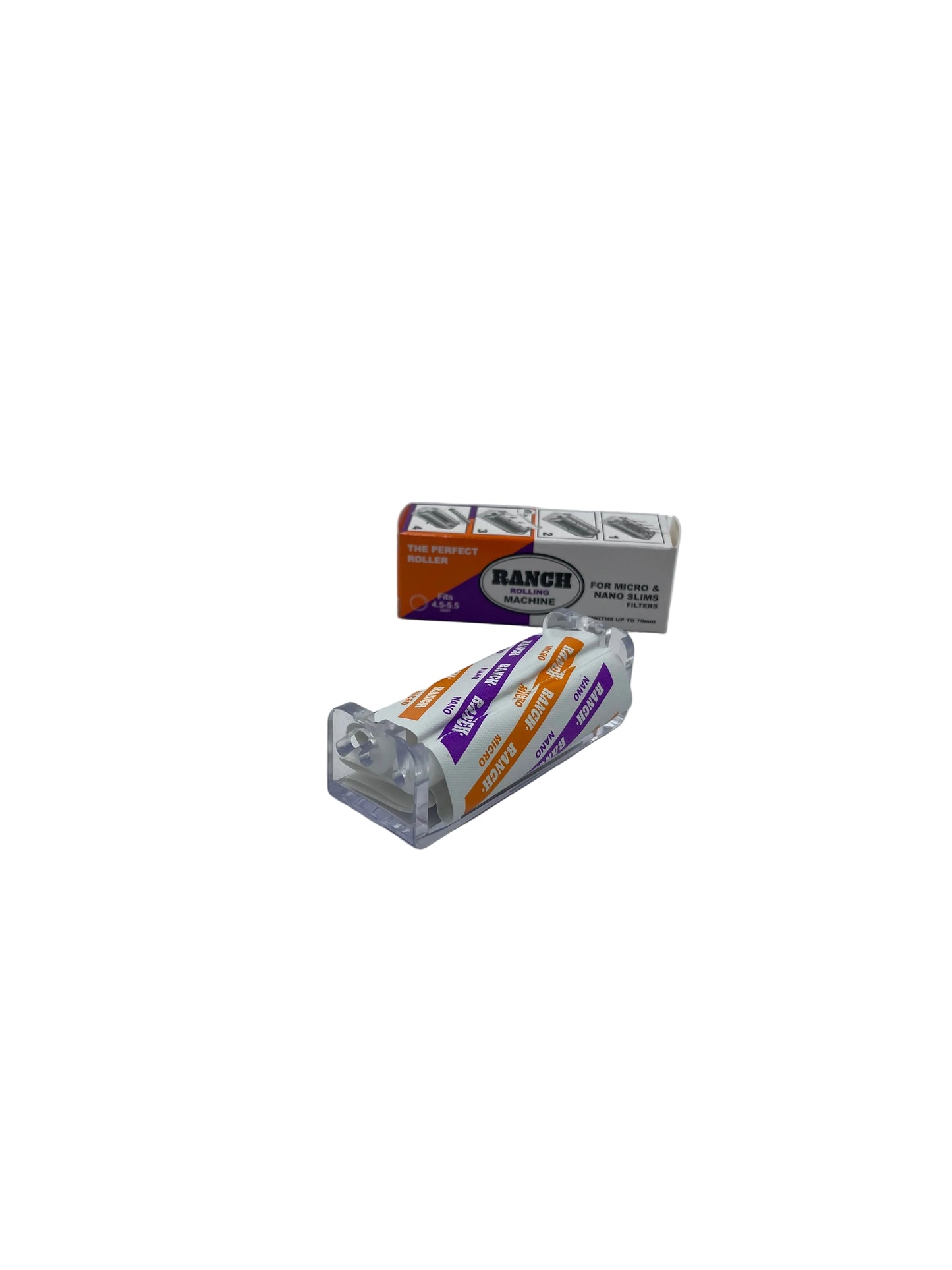 Ranch Cigarette rolling machine For Micro and Nano Slims, Up to 70mm Roll your own cigarette
