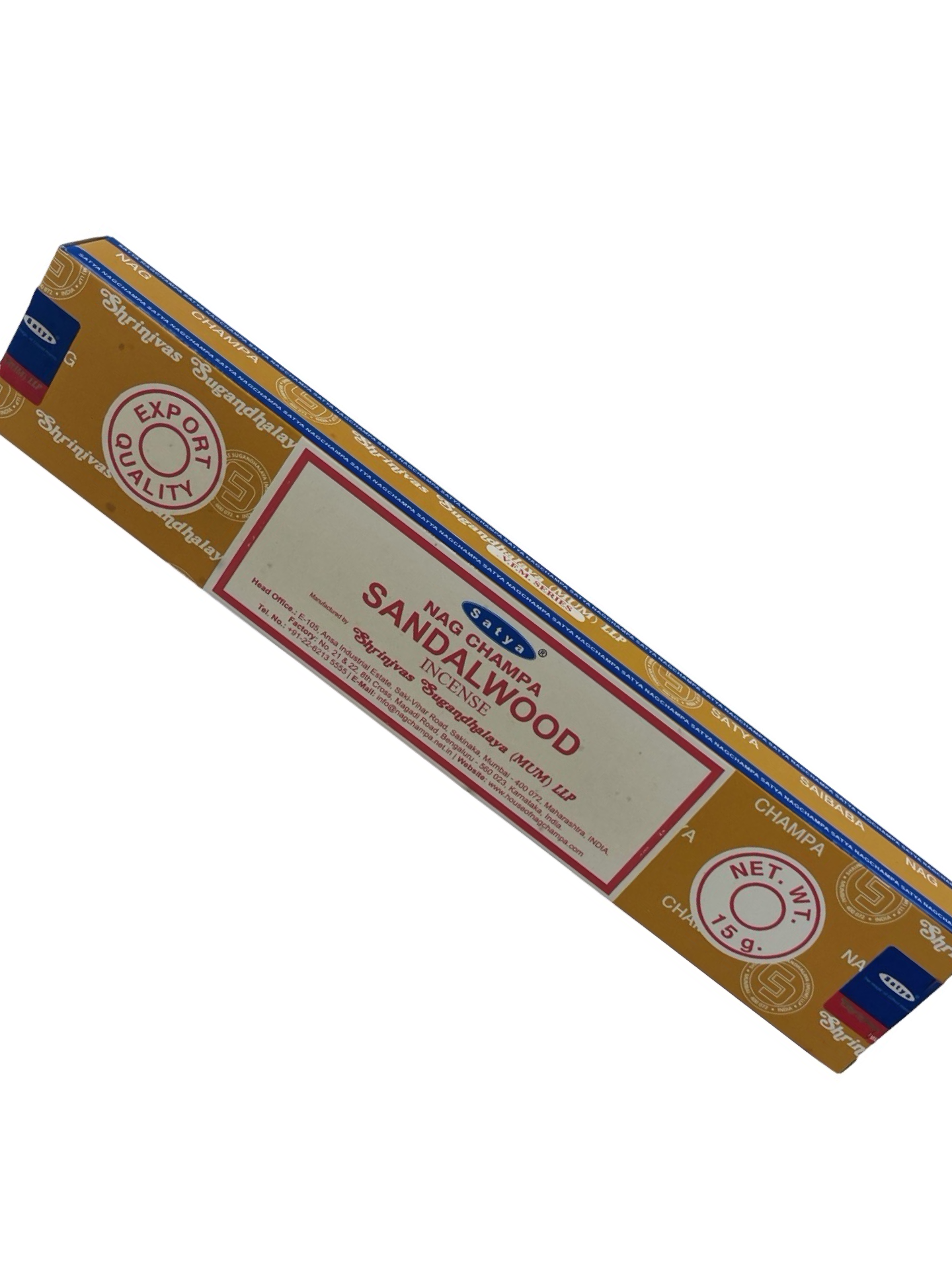 12 X Satya 15GMS Incense Sticks