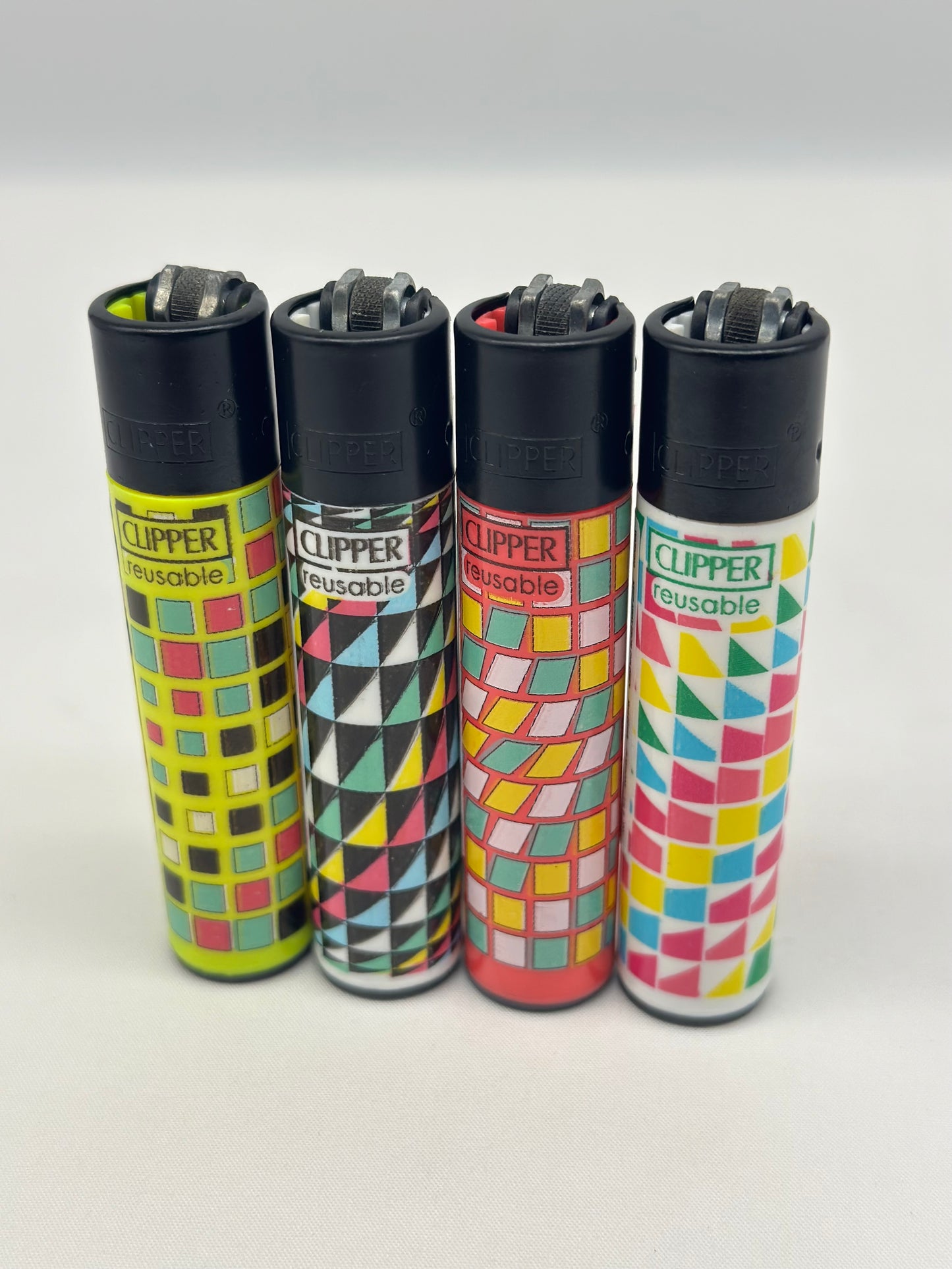 1 X Clipper Reusable Lighter. Designs selected randomly