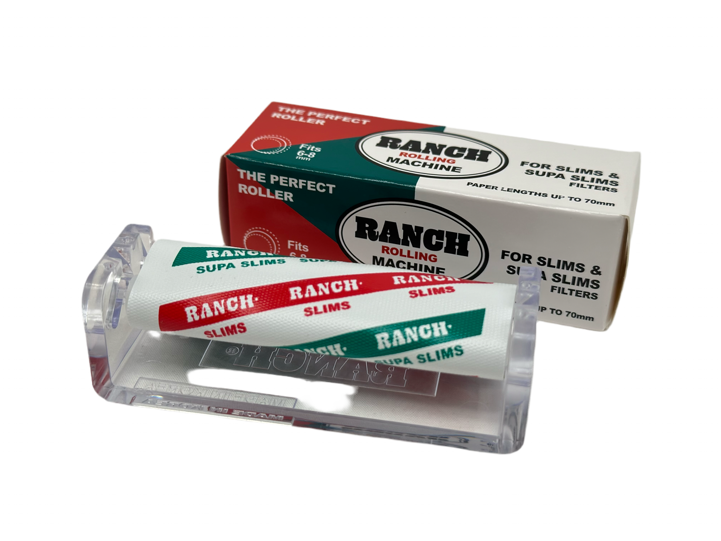 Ranch Cigarette rolling machine For Slims and Supa Slims, Up to 70mm Roll your own cigarette