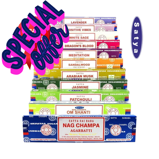 12 X Satya 15GMS Incense Sticks