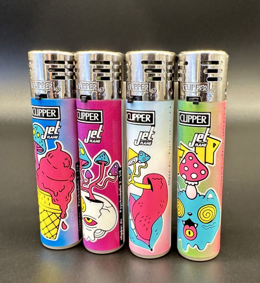 1 X Clipper Jet Lighter Refillable Wind Proof.