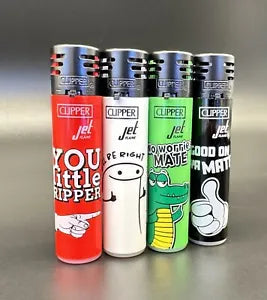 1 X Clipper Jet Lighter Refillable Wind Proof.